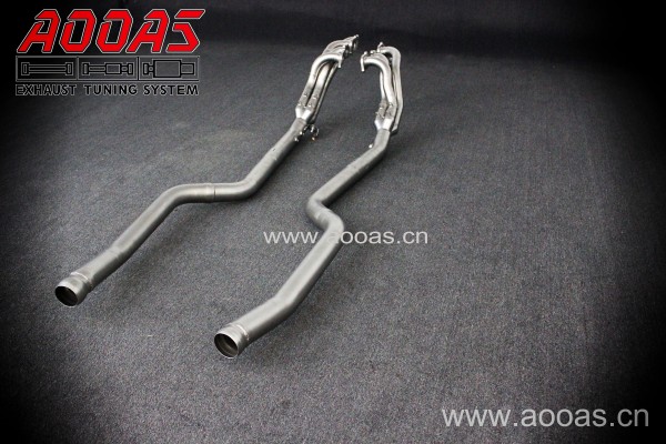 Mercedes-Benz C63 All SS304 / Manifold + Front Pipe